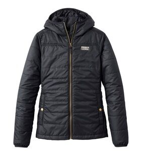 L.L. Bean Black Mountain Classic Puffer Hooded Jacket